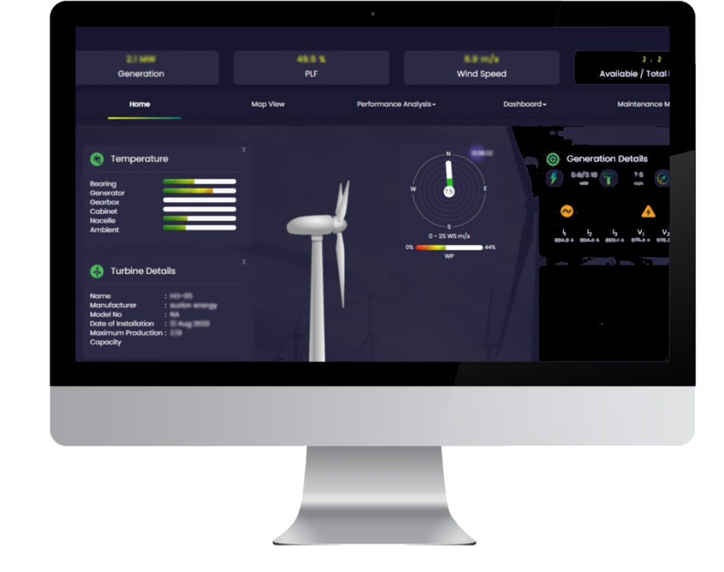 Wind Turbine Real Time Monitoring